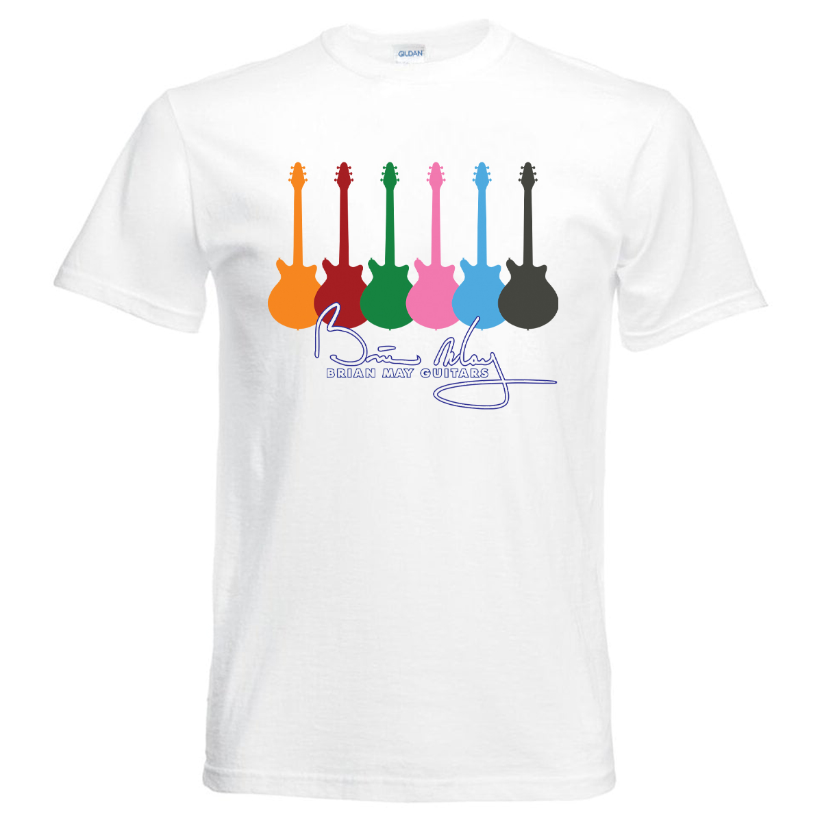 BMG 6 Guitars T-Shirt • White